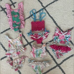 Sweet Honey baby girl swimsuit bundle